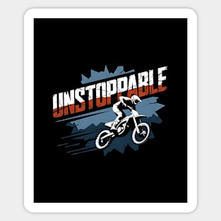 Unstoppable Motocross Sticker